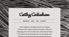 Desktop Screenshot of cathycallahan.com